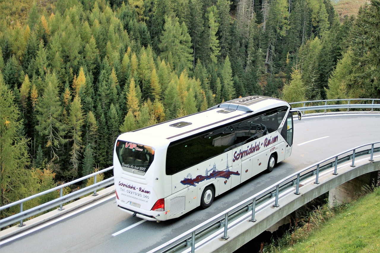mountains, nature, tourism, trail, transport, way, bus, tour, sightseeing, high, bus, bus, bus, bus, bus